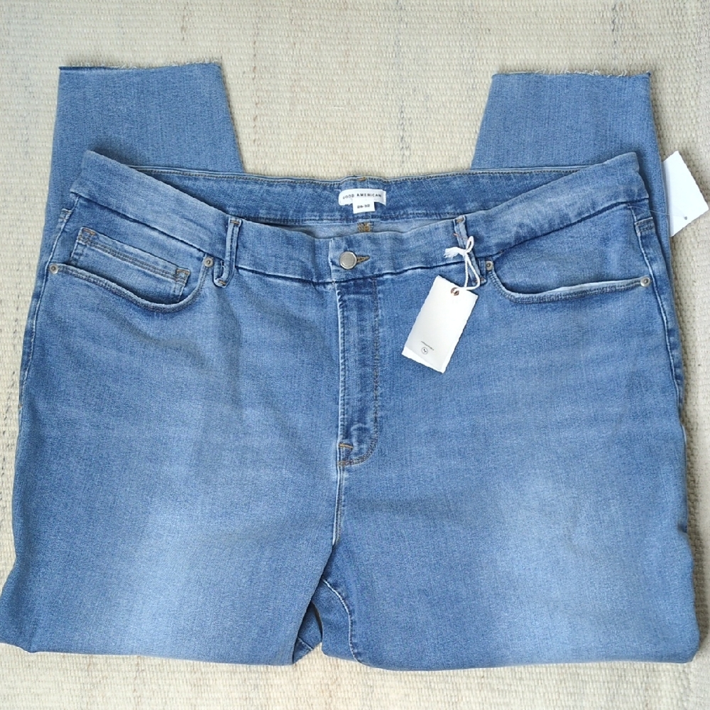 NWT Good American 'Good Legs' Plus Sized Jeans